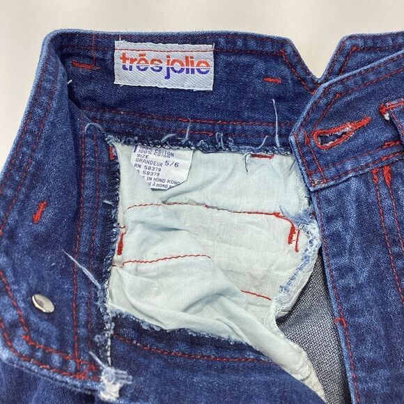 Tres Jolie Vintage Jeans Straight Leg High Waist - Picture 7 of 15